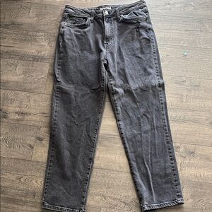 Sonoma Charcoal Denim Straight Pants